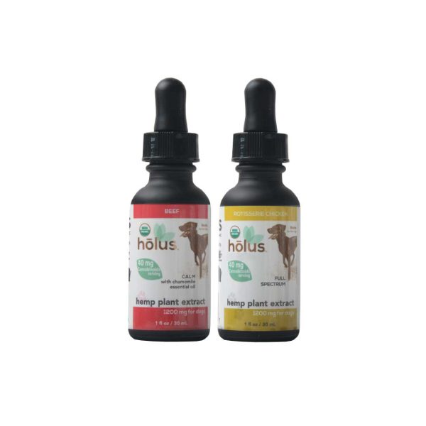 Organic Pet Tincture, two flavors